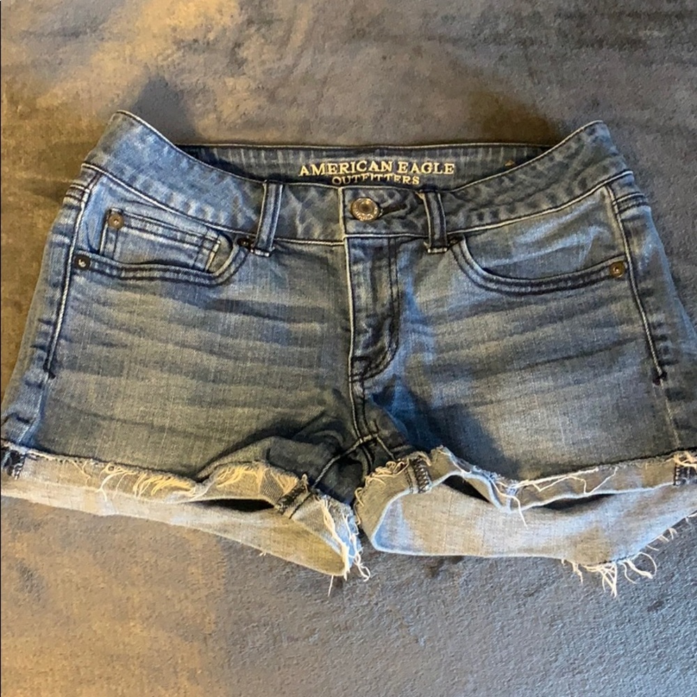 American Eagle Frayed Shorts